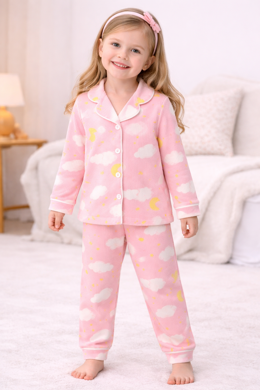 Baby Pyjama Set Wolken
