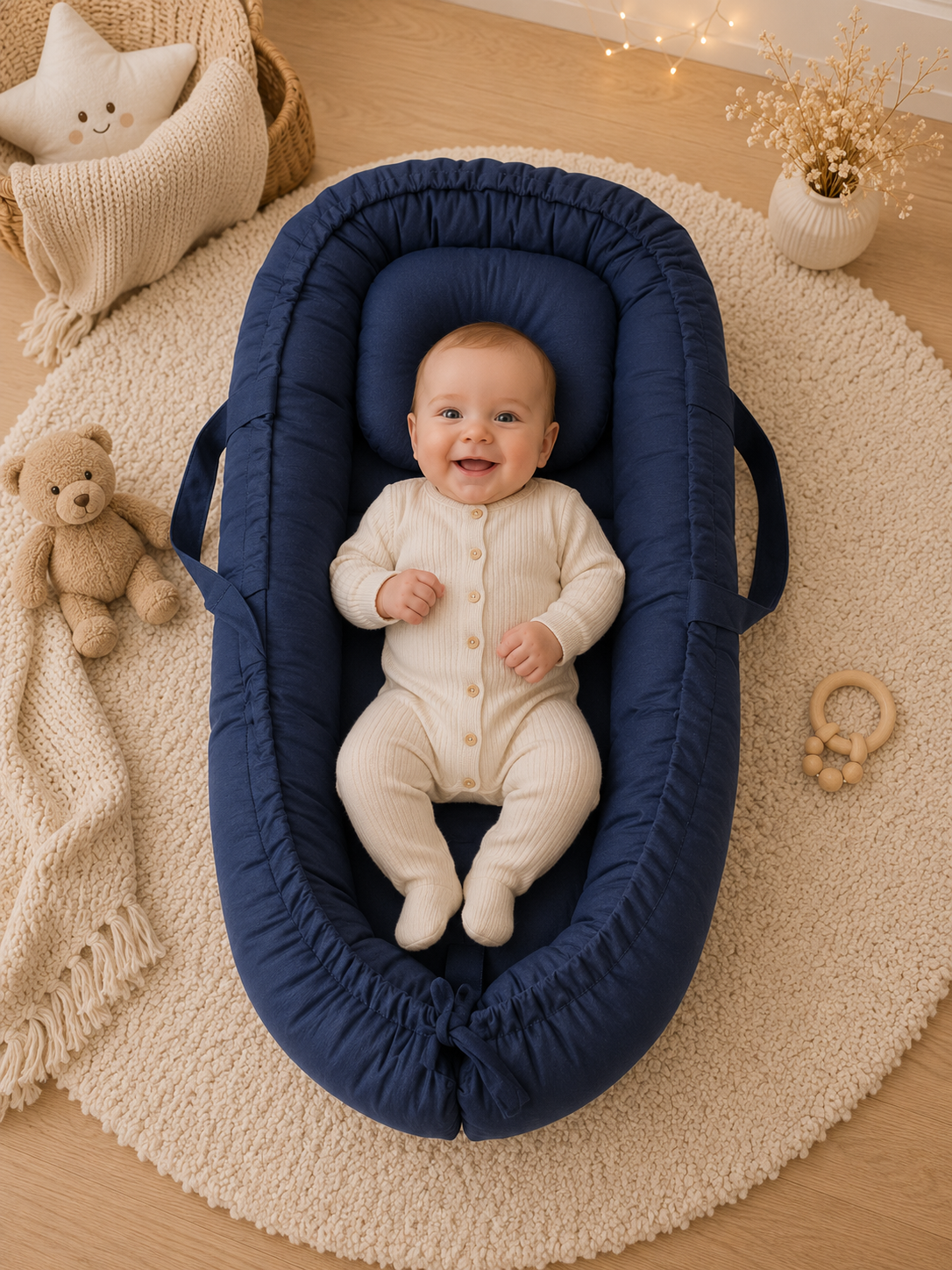 Babynest Baumwolle 2 Farben