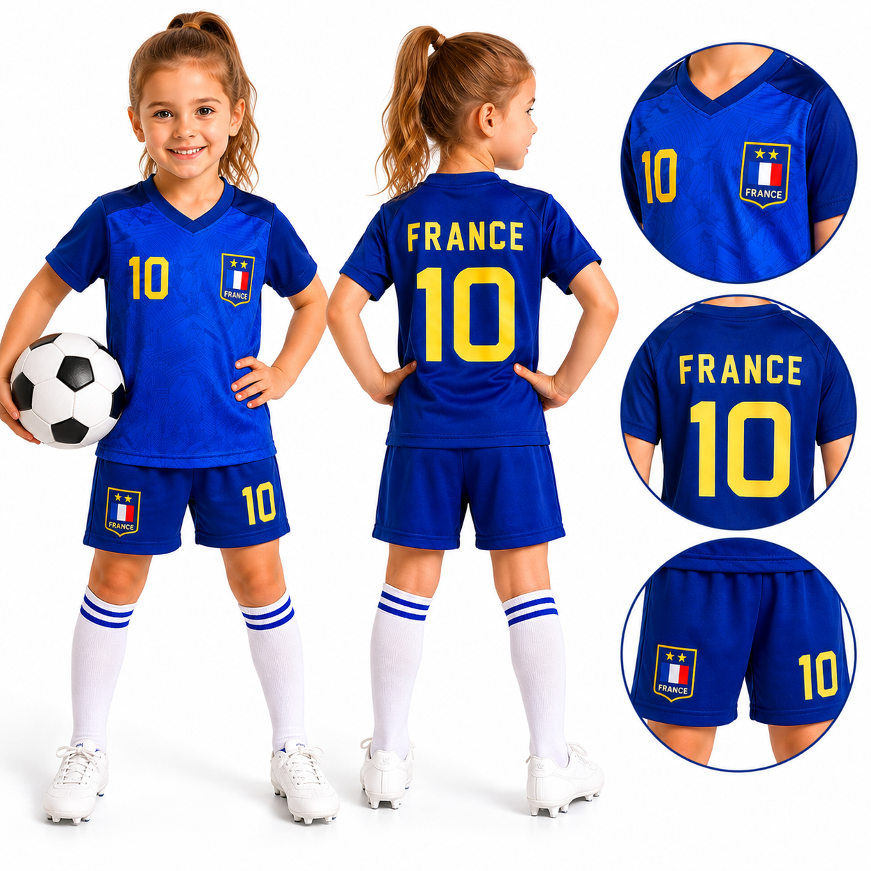 Trikot Set France Print