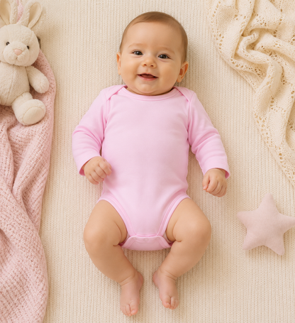 Baby Body Langarm Baumwolle
