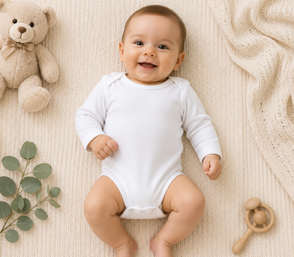 Baby Body Langarm Baumwolle