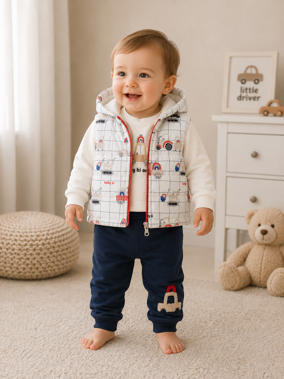 Babyset Baumwolle Automotiv
