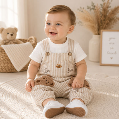 Baby Set Bär Streifen