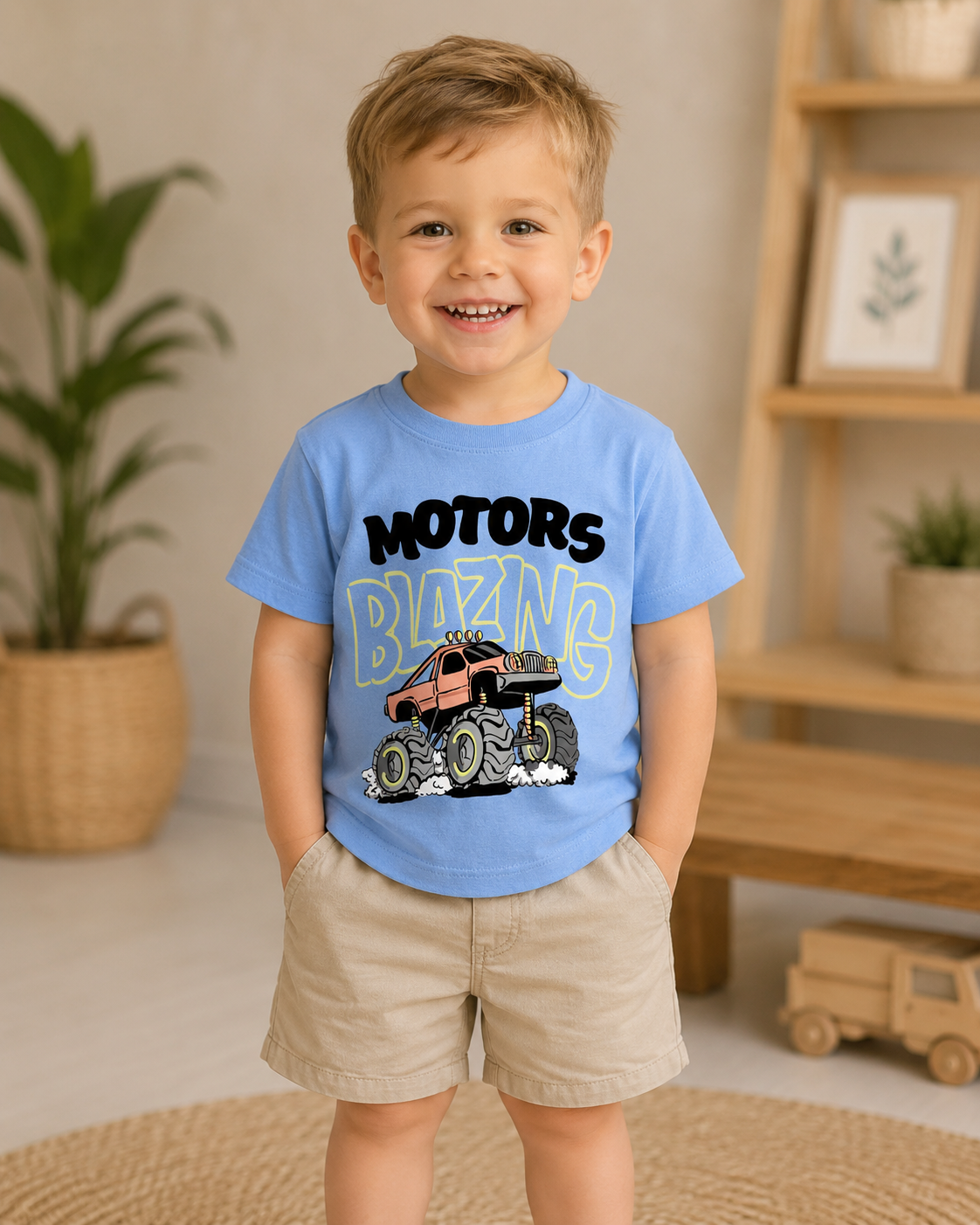 T-Shirt Jungen Monstertruck