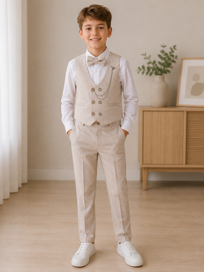 Jungen Anzug Weste