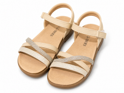 Sandalen Glitzer Riemen