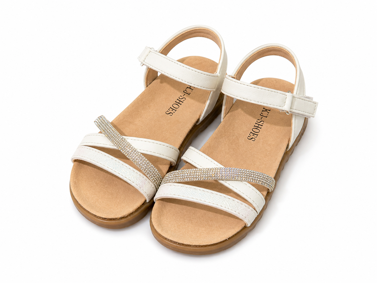 Sandalen Glitzer Riemen