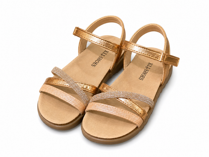 Sandalen Glitzer Riemen