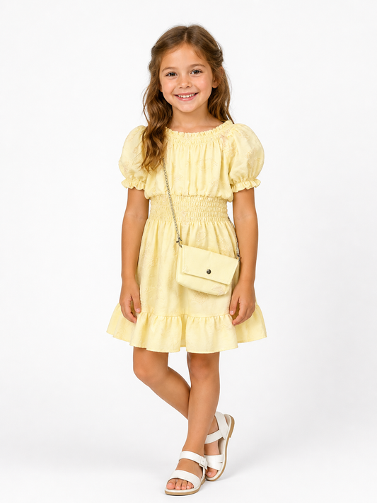 Kleid Viskose Tasche