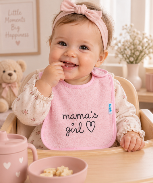 Babylätzchen Mama Print