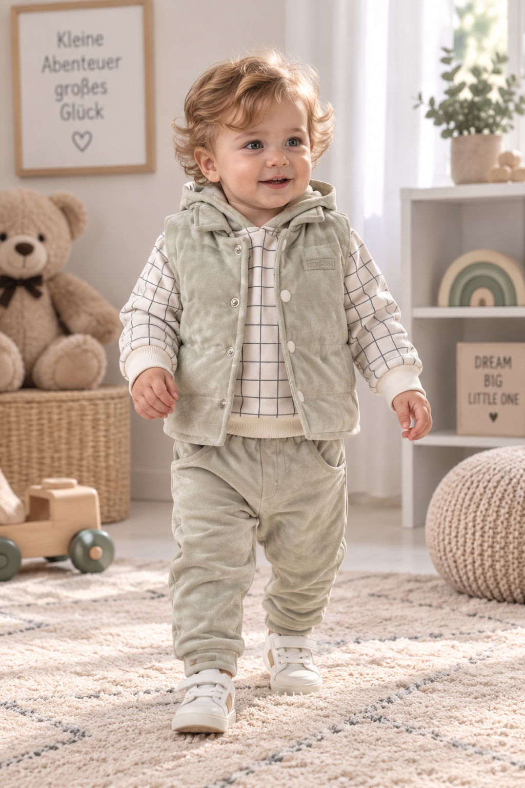 Baby Jungen Set Weste