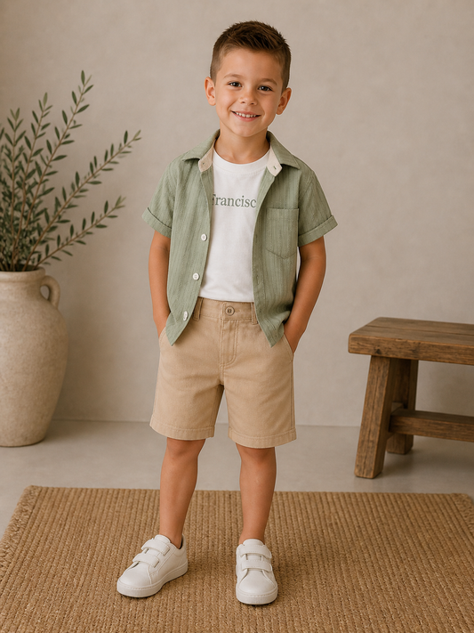 Outfit Set Hemd Shorts