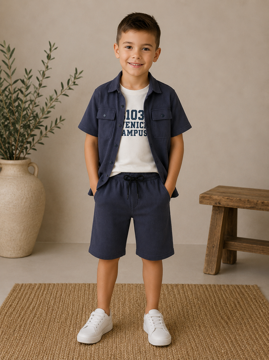 Outfit Set Baumwolle Kurzarm