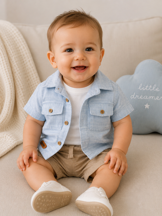Baby Set Hemd Shorts