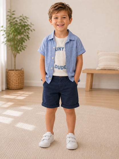 Set Hemd Shorts 2tlg