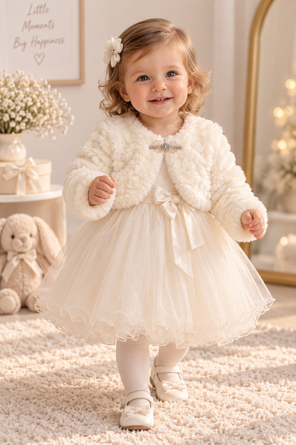 Baby Bolero Creme Kunstfell
