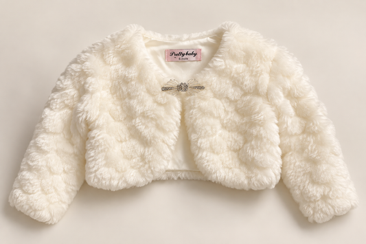 Baby Bolero Creme Kunstfell