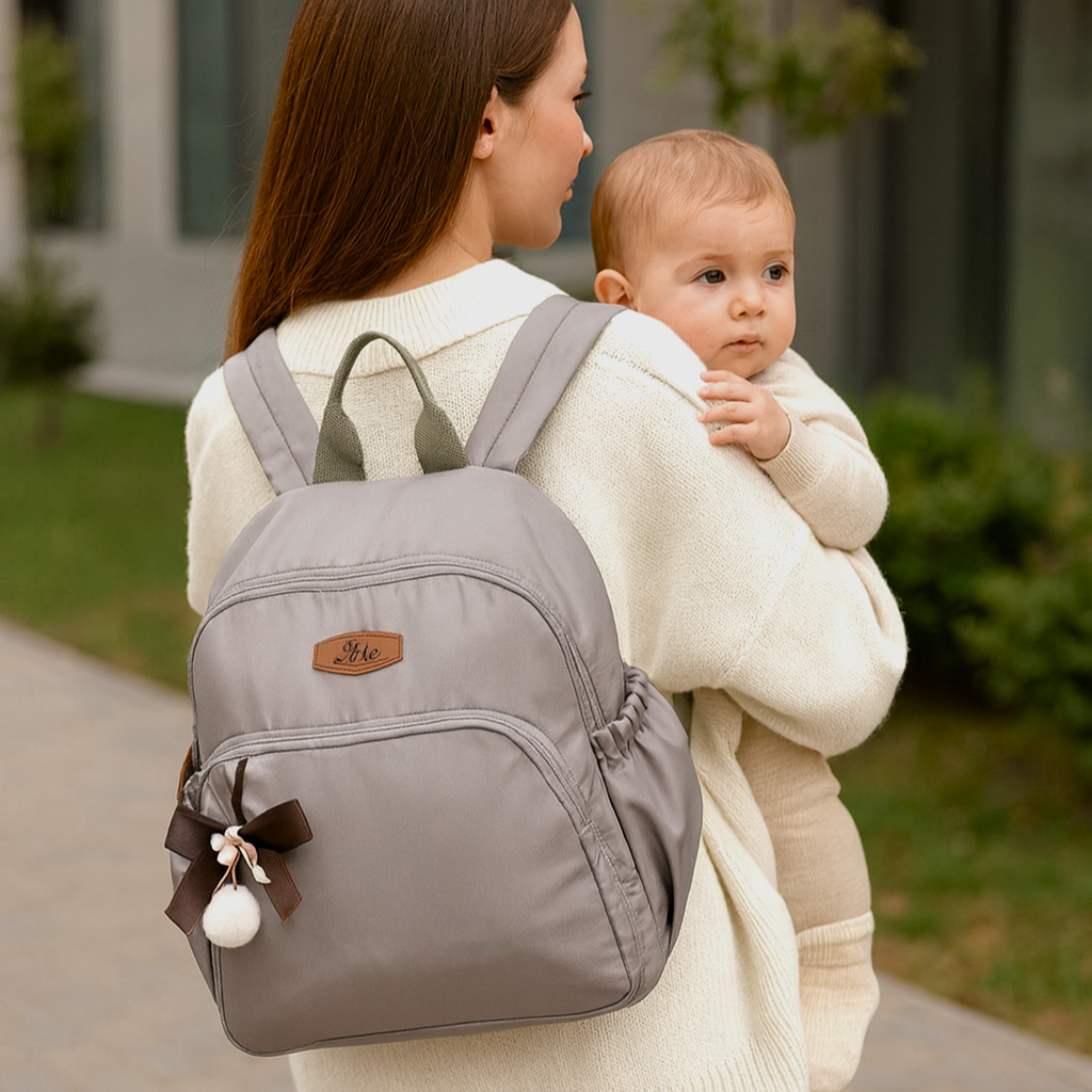 Mama & Wickelrucksack – Praktische & stilvolle Tasche für Eltern | In 2 Farben