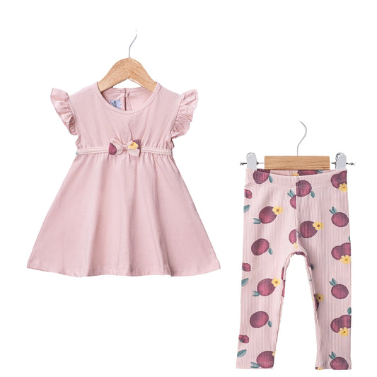 Baby Mädchen Set Kleid & Leggings