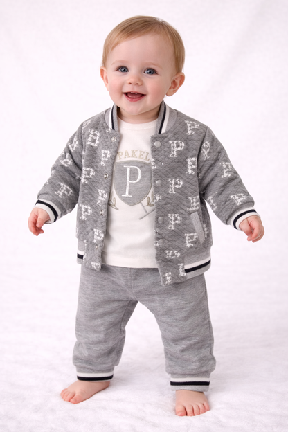 Baby Kombiset Jacke mit Print