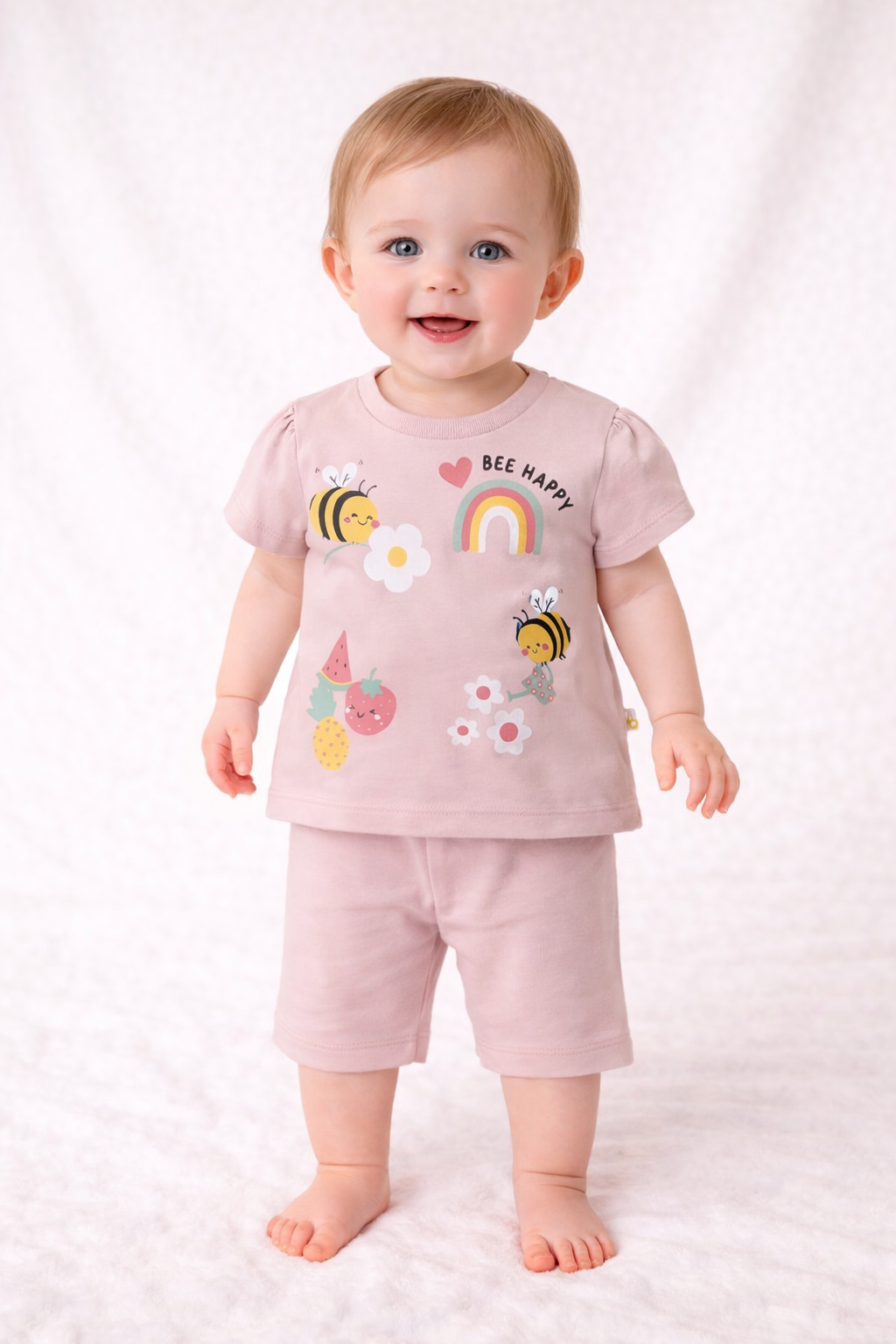 Baby Mädchen Set Biene 2-teilig