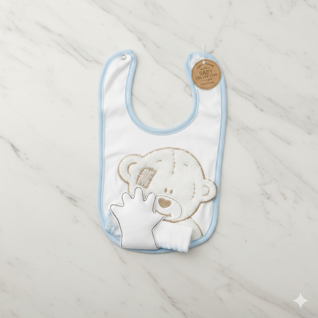 Babylätzchen für Babyjungs – niedlich & praktisch (3 Farben) 👶🧸