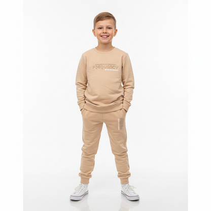 2-teiliges Jungen Outfit – Sweatshirt & Jogginghose – 100% Baumwolle