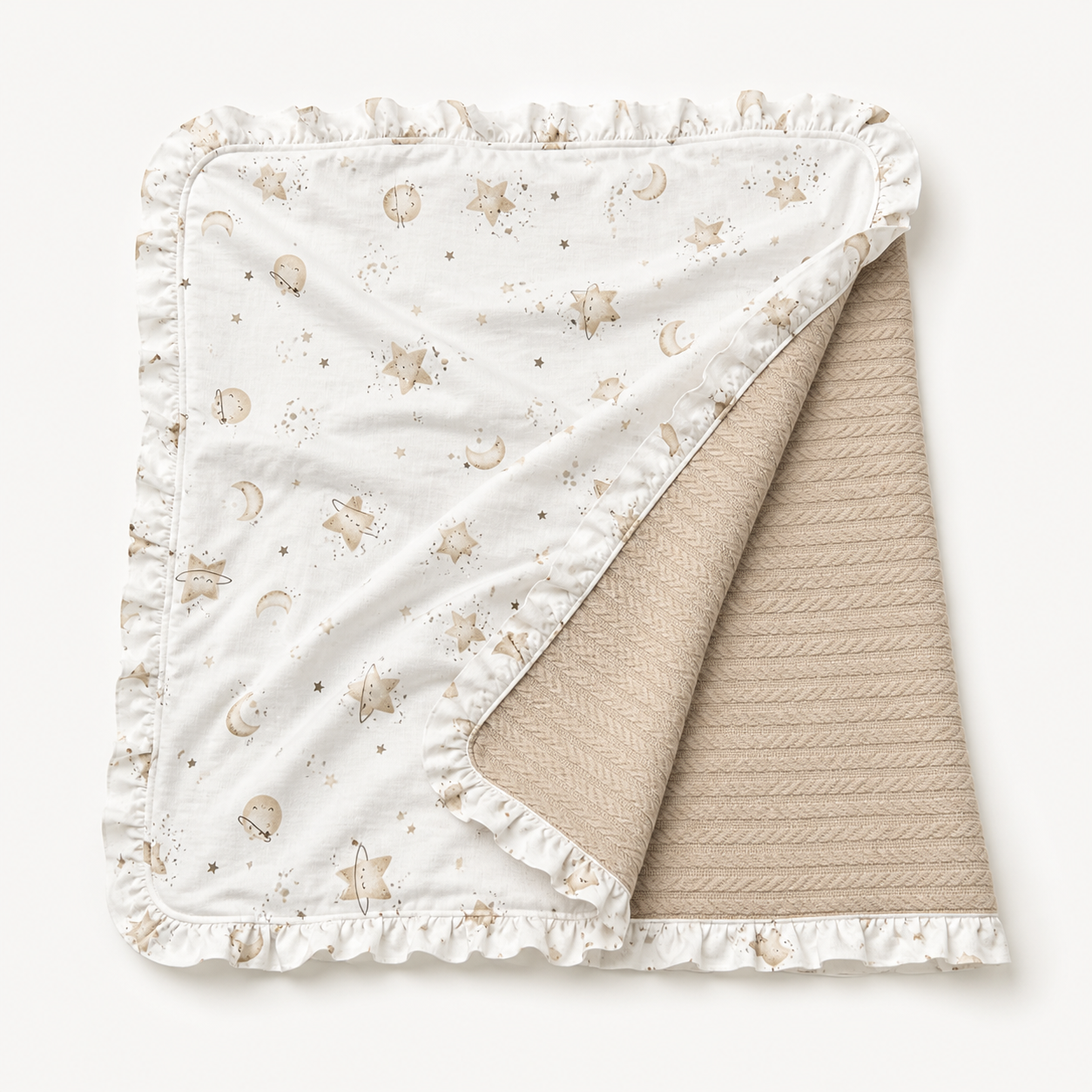 Babynest Set Beige Mond
