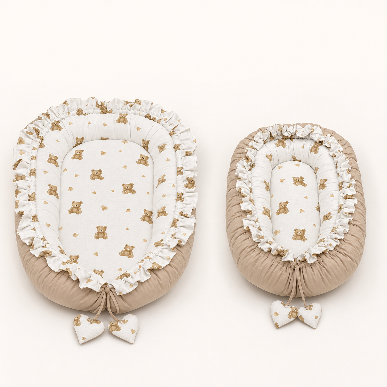 Babynest Set Beige Teddy