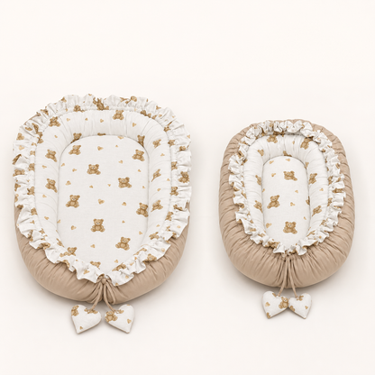 Babynest Set Beige Teddy