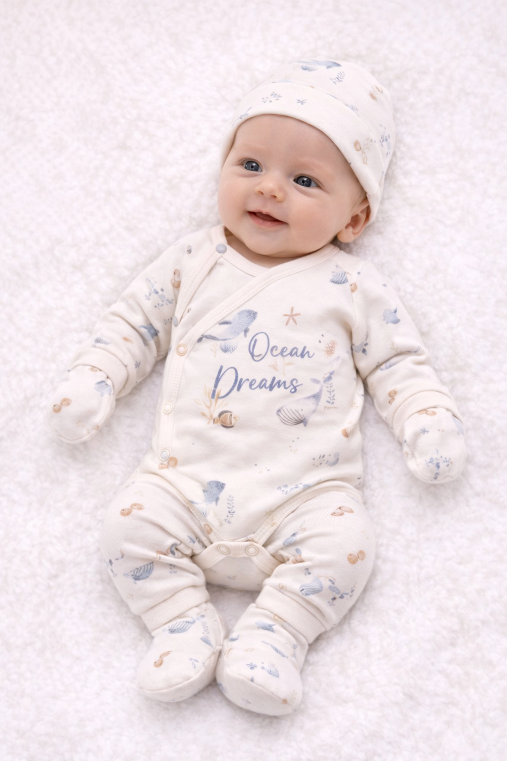 Baby Erstlingsset 5-teilig „Ocean Dreams“