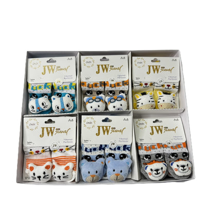 Babysocken 0–6 Monate – Tiermotiv