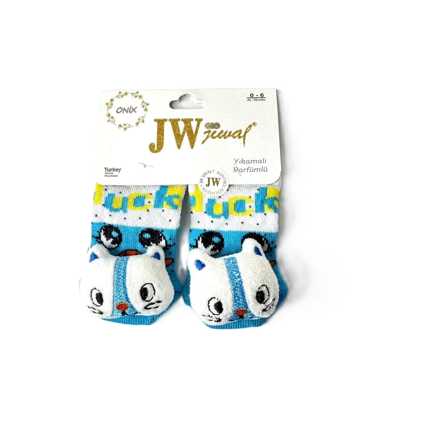 Babysocken 0–6 Monate – Tiermotiv