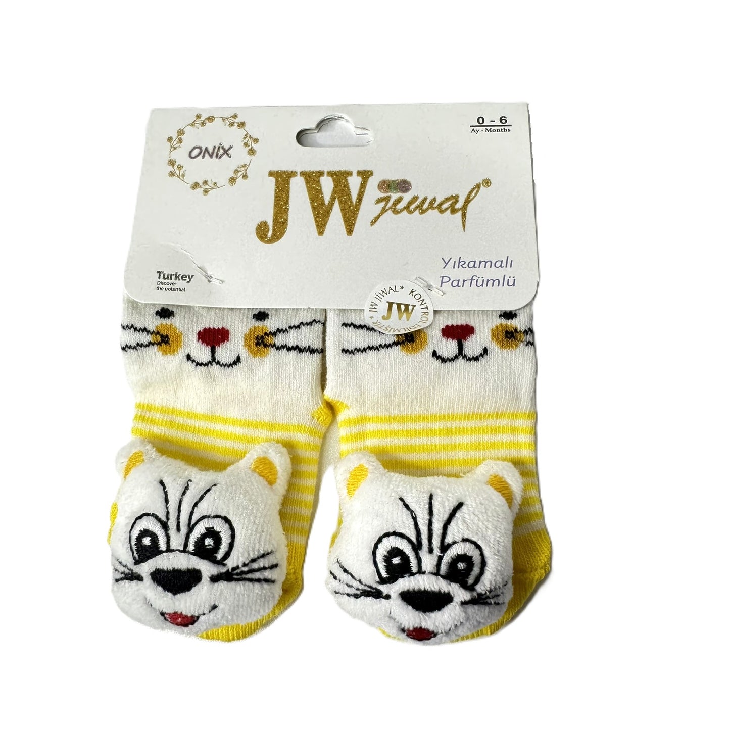 Babysocken 0–6 Monate – Tiermotiv