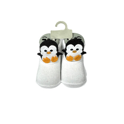 Babysocken 0–6 Monate – Pinguin Motiv