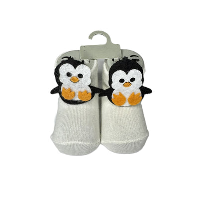 Babysocken 0–6 Monate – Pinguin Motiv