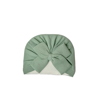 Baby Turban Mütze mit großer Schleife – 5 Farben erhältlich
