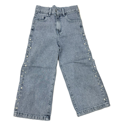 Mädchenjeans mit Perlen – stylisch & modern 👖✨