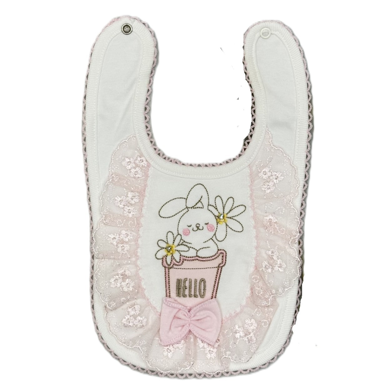 Babylätzchen für Mädchen – verspielt & elegant (4 Farben) 🎀👶