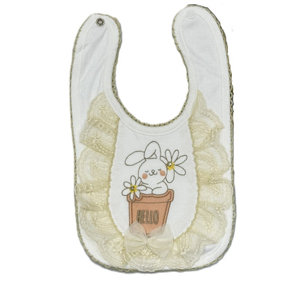 Babylätzchen für Mädchen – verspielt & elegant (4 Farben) 🎀👶