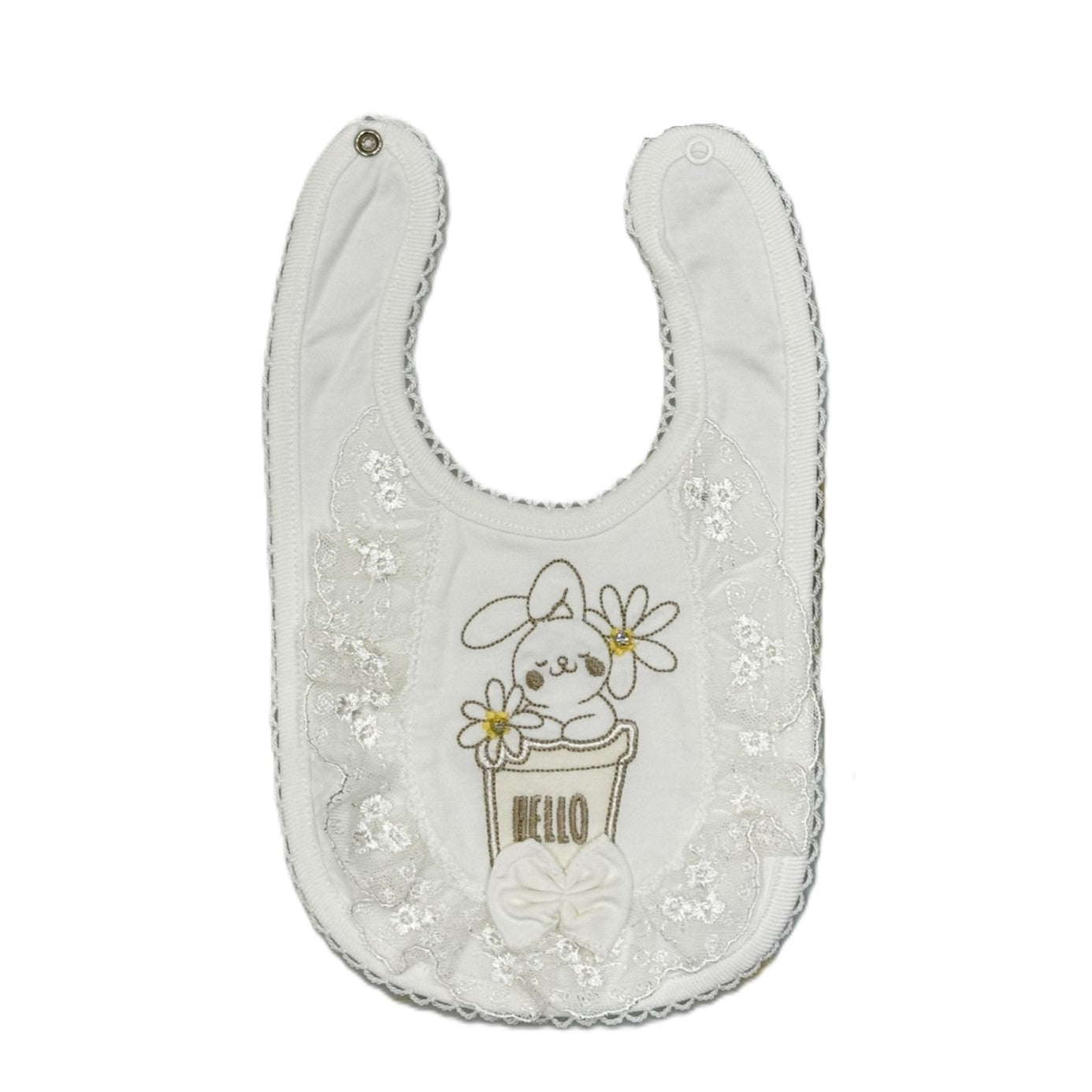 Babylätzchen für Mädchen – verspielt & elegant (4 Farben) 🎀👶