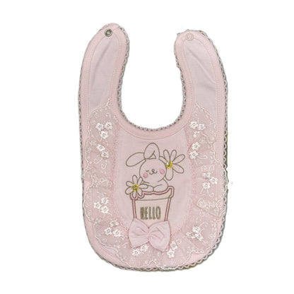 Babylätzchen für Mädchen – verspielt & elegant (4 Farben) 🎀👶