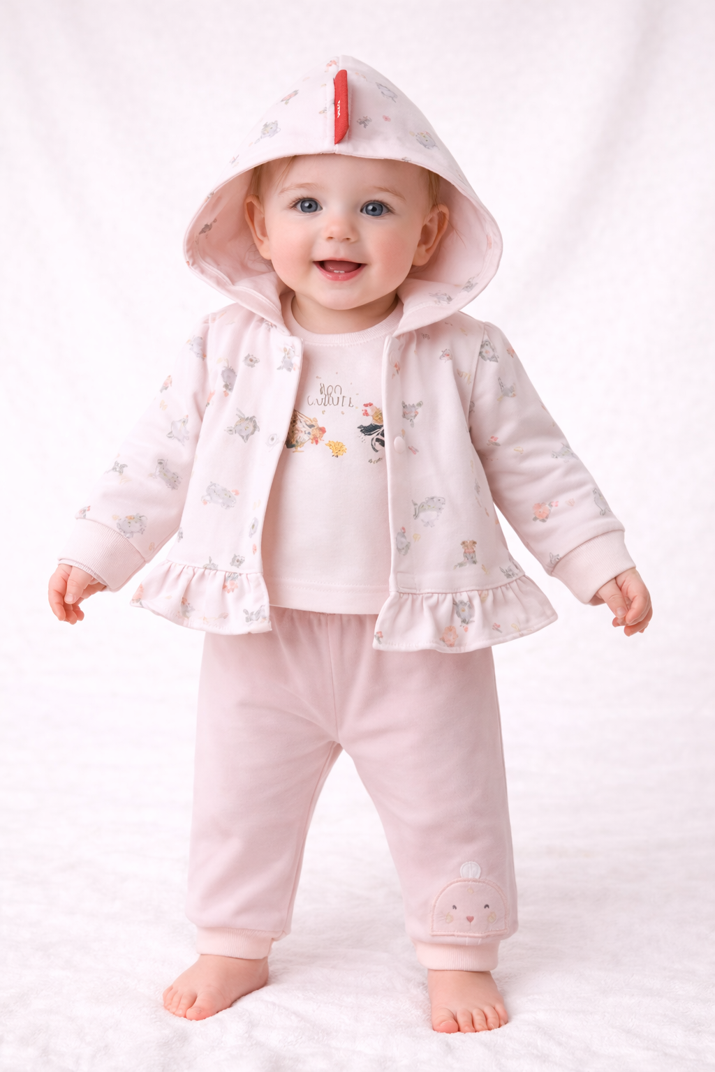 Baby KombiSet mit Hühnchen Motiv