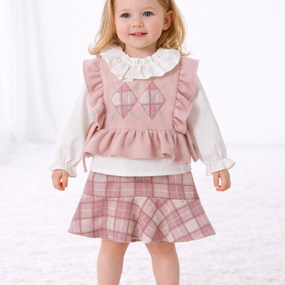 Dreiteiliges Outfit-Set für Mädchen – süß, elegant & modern 🎀