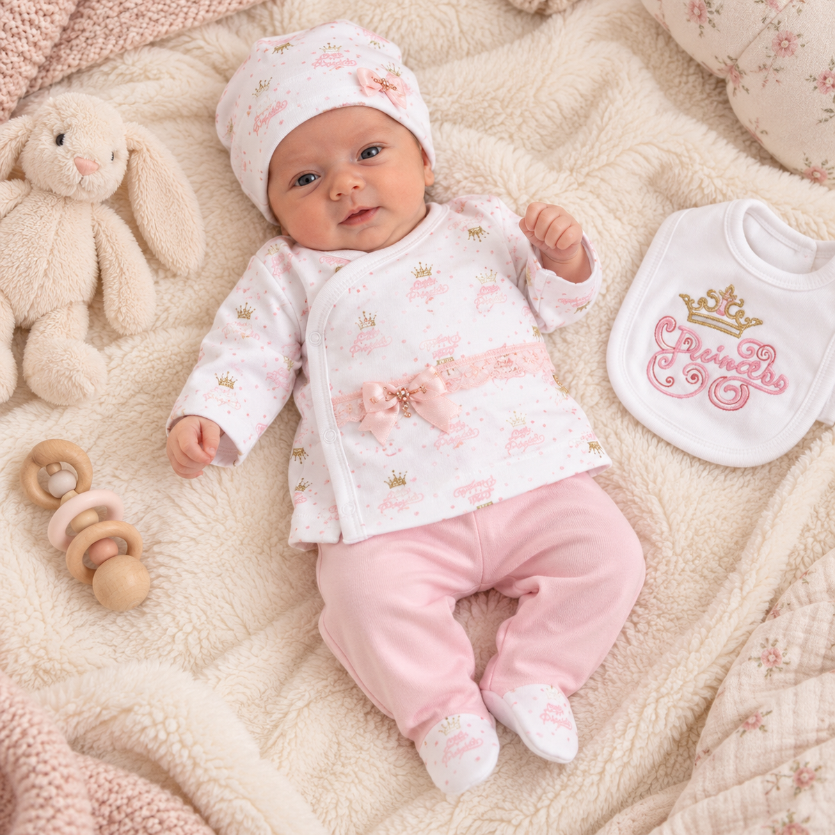 Erstlingsset 4-teilig Little Prince Princess