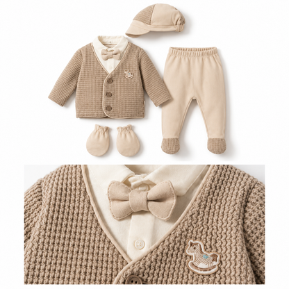 Erstlingsset Mymio 5-teilig Beige