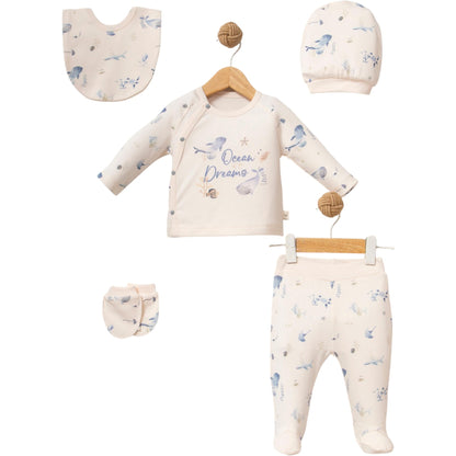 Baby Erstlingsset 5-teilig „Ocean Dreams“