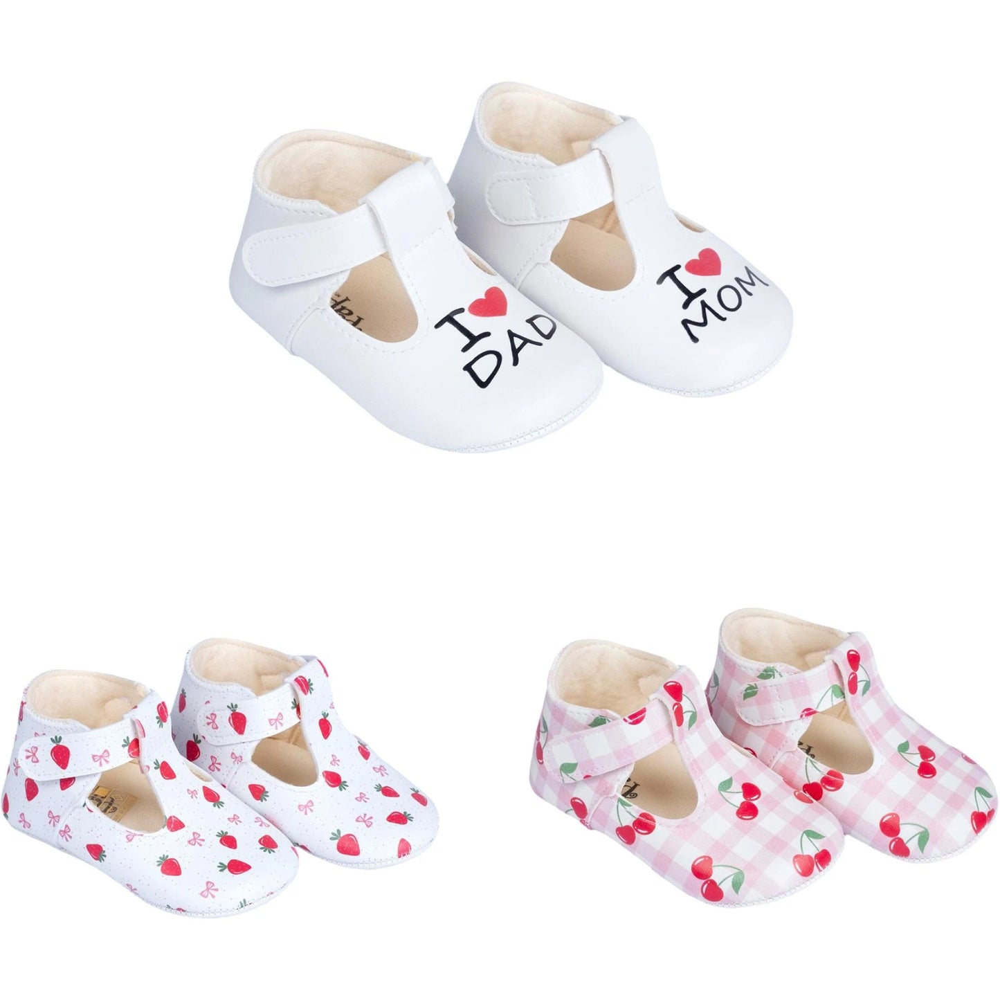 Babyschuhe Klettverschluss Print