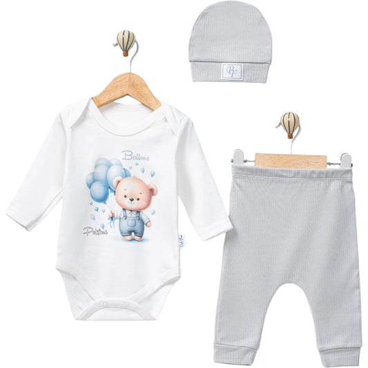 Baby Outfit Set Ballonbär