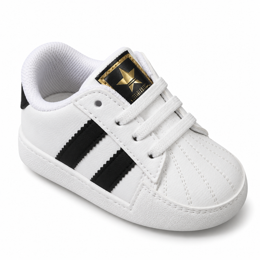 Baby Sneaker Stern Streifen